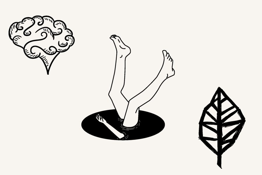 I will draw simple black and white illustration for you