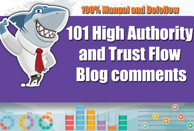 I will do 101 high quality dofollow blog comments backlinks for you