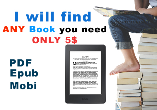 I will find any books you want in pdf format