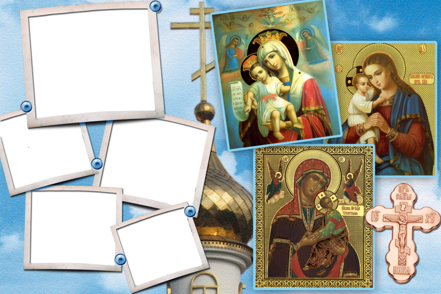 18 masks in .png for your religious photos