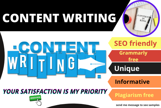 I will write 1000 words SEO friendly unique content writing for your website and Blog