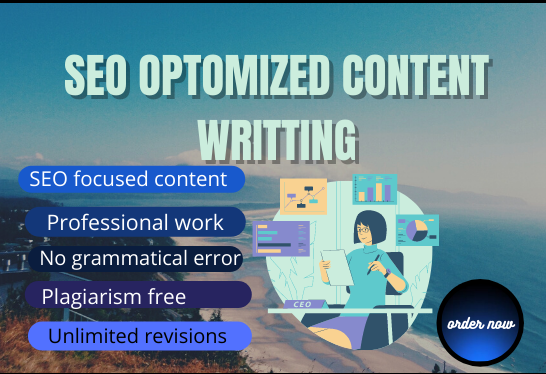 I will write1500 SEO friendly contents for your web site, blogs.
