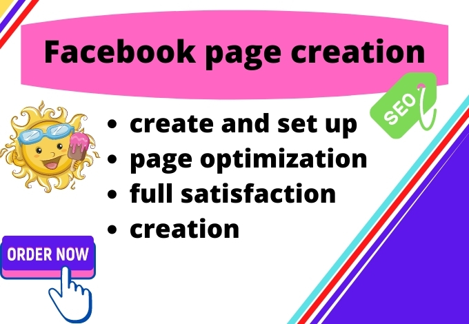 I will create set up facebook business page and page optimization 