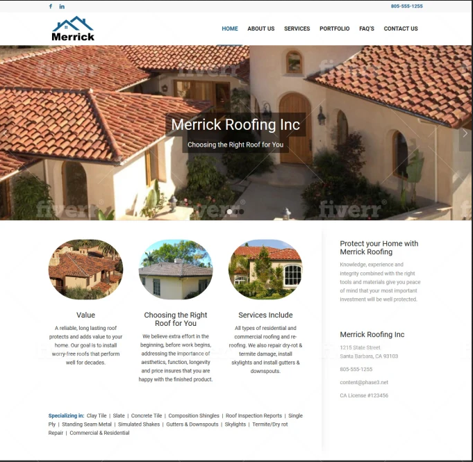 I will do create website design and fixed