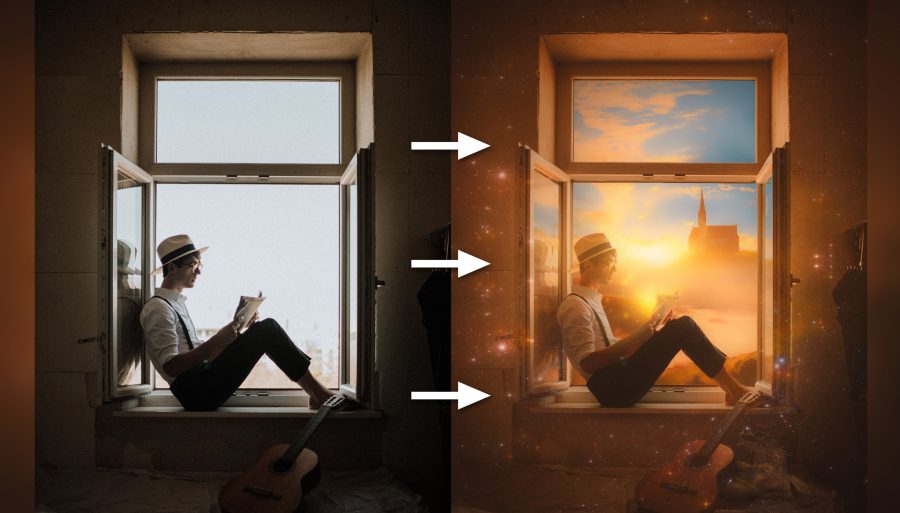 I will do photo manipulations and edit images in photoshop