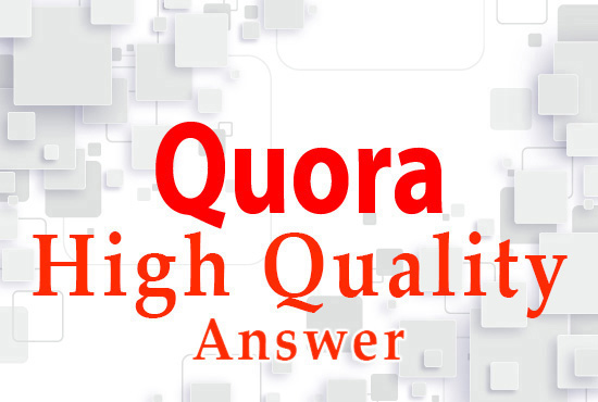 Promote Your Website with niche Relevant Powerful 15 Quora Answer Backlinks