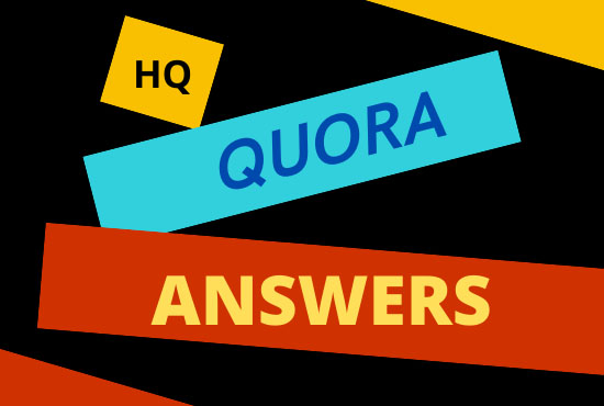 High quality of 10 Quora Answers With warranted Traffic