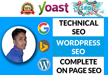 I will do wordpress yoast on page and technical SEO optimization