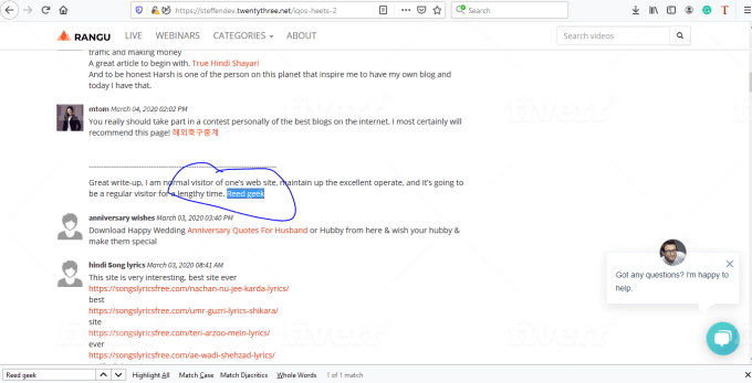 I will do 101 high quality dofollow blog comments backlinks 72h