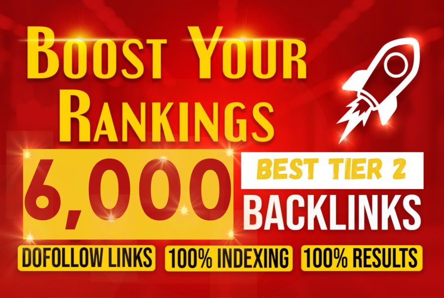 I will provide 6000 tier 2 contextual dofollow backlinks