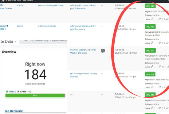 I will fix wordpress on page SEO and technical with rank math, yoast to rank 24h