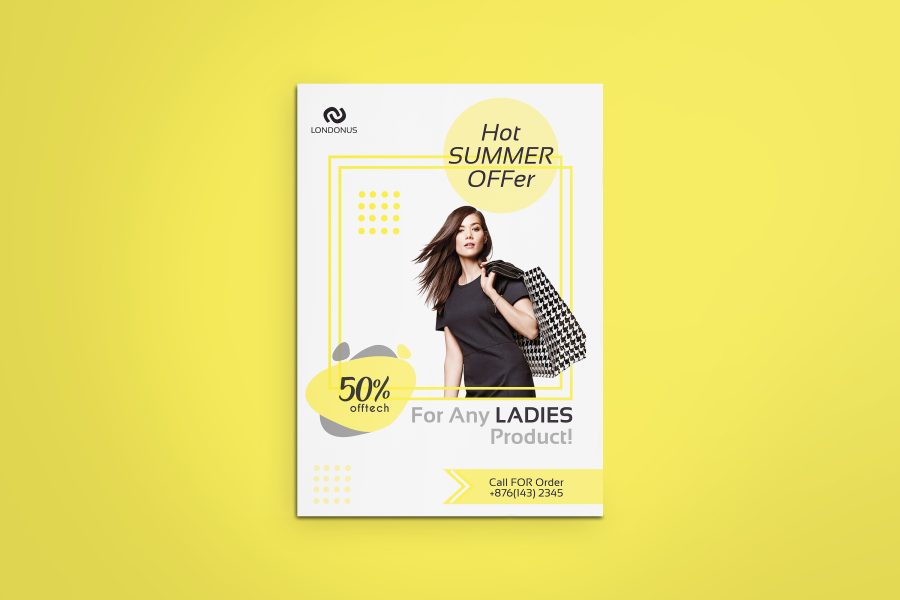 I will do professional flyer design with unlimited revision 