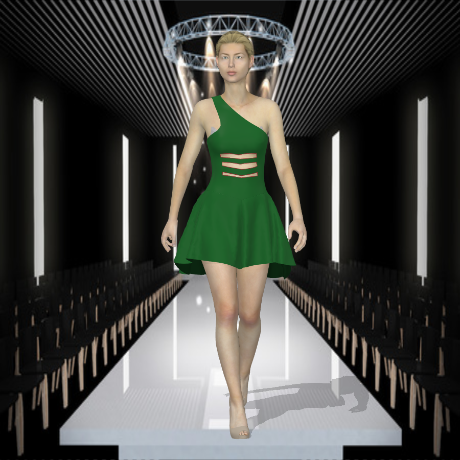 I will provide 3d look for your fashion designs 