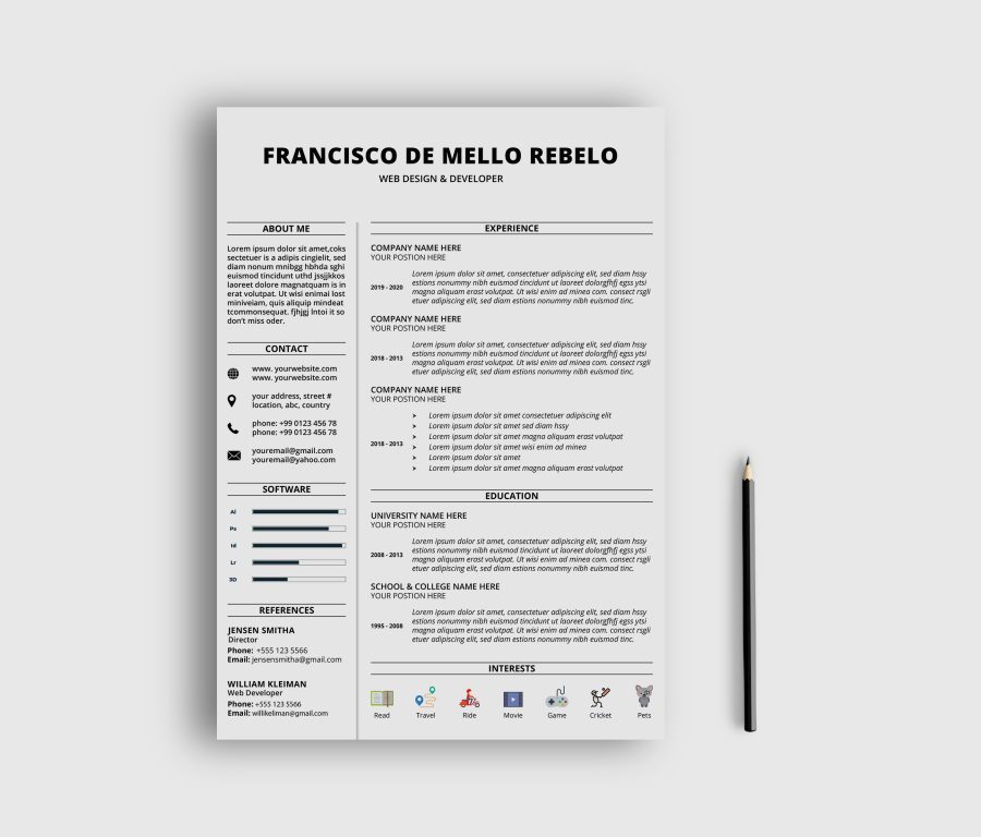 I will provide the best professional Resume, CV, Cover Letter Designs and LinkedIn
