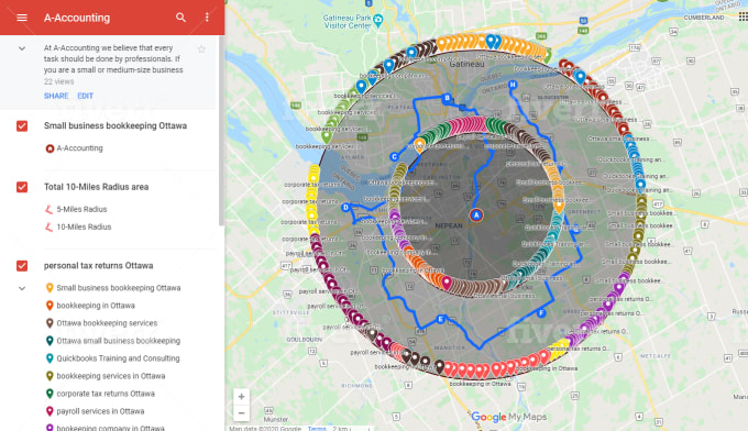 I will do 150 Google Map Citations To Rank Your Website, GMB on your Areas