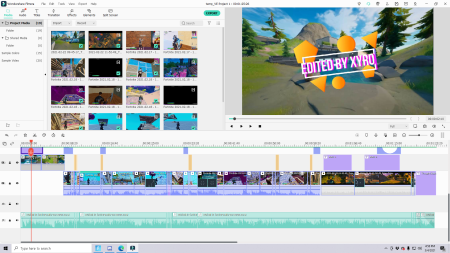 I edit videos, intros and outros!!!!