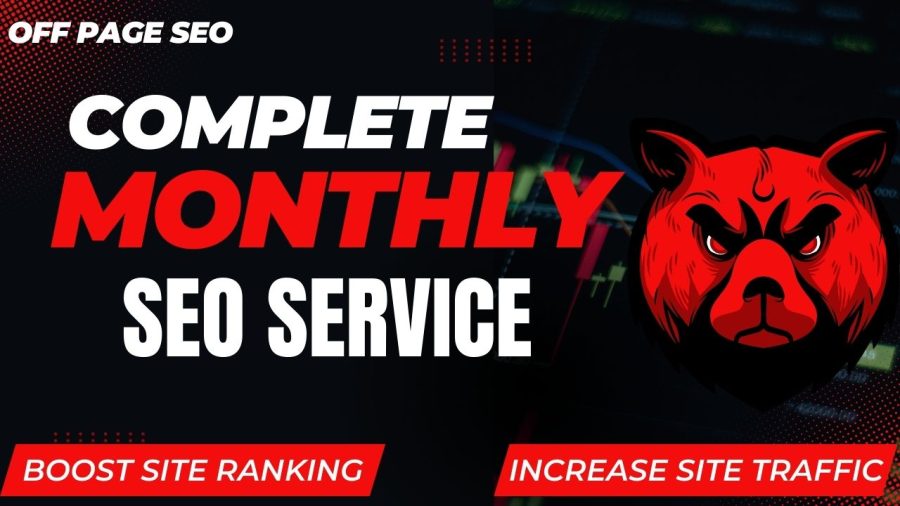 Complete Monthly SEO Service Boost Google Rankings Traffic & Sales with White Hat SEO