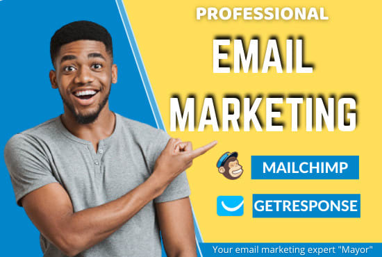 I will do mailchimp landing page, getresponse landing page, email marketing mailerlite