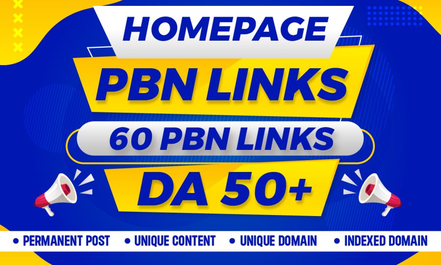 Build 30 PBNs DA 50 or 70 Plus HomePage PBNs Backlinks -High-Quality PREMIUM Links