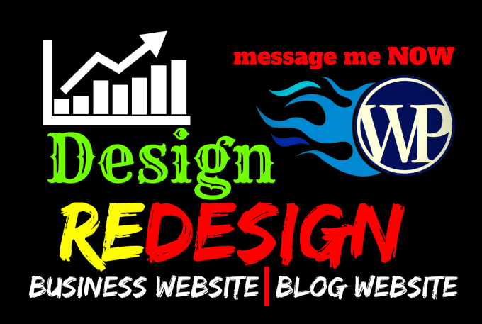 I will design and develop your wordpress website