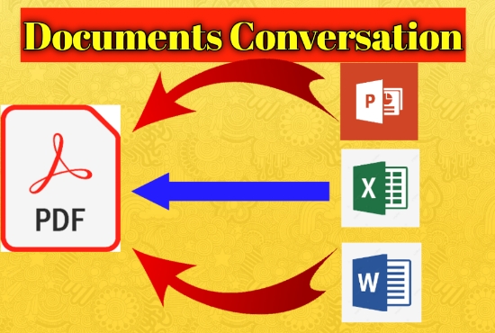 Convert PDF file into word . excel , PowerPoint 