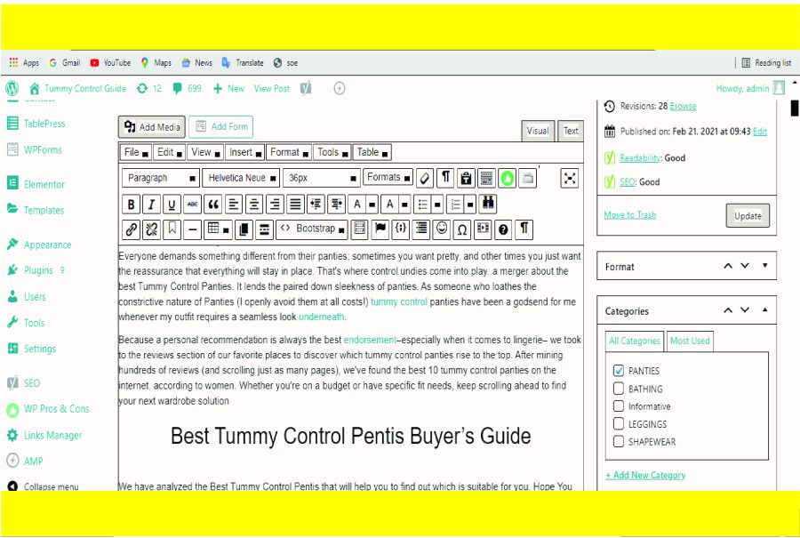 I will write 1000 words SEO friendly Amazon affiliate articles for your WordPress site