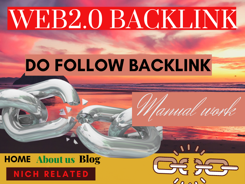 I will Create 30 Web2.0 High DA Do-follow Backlinks permanent link building 