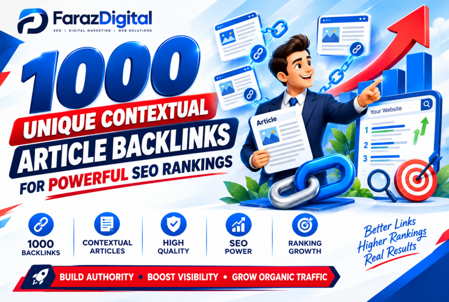 1000 Unique Contextual Article Backlinks for Powerful SEO Rankings