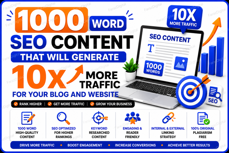 1000 Word SEO Content That Will Generate 10&times; More Traffic for Your Blog and Website