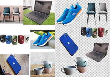 I will do Any products background removal from 30 images