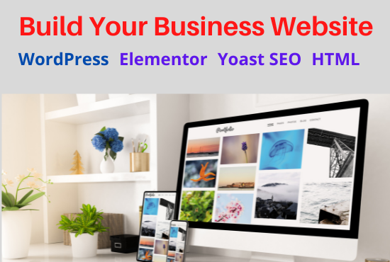 I build WordPress Website with E-Commerce Customized