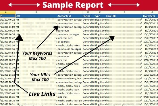 Fast Index and Increase your Multi Tier Backlinks in search engine