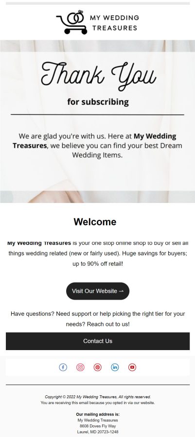 I will do mailchimp email marketing campaign and design landing page or newsletter automation expert