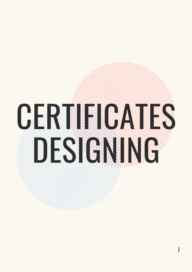 Quality certificates design in just 1 day !
