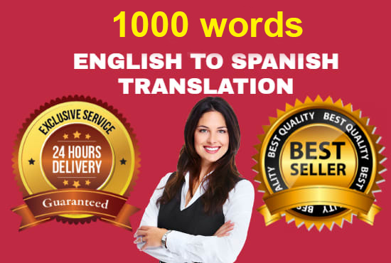 I will do a spanish translation from english to spanish