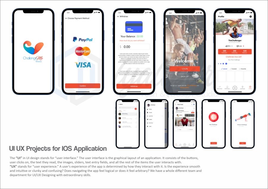 I will design ui ux and prototyping web or mobile app