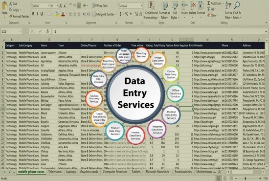 I will do 1000+ fast typing data entry, copy paste, web data scraping & lead generation job in 24h