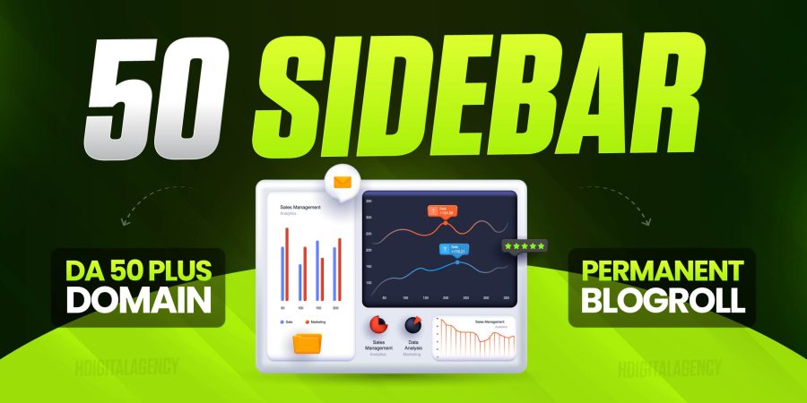Get 50 High Authority Sidebar Blogroll Permanent DA50+ PBN Homepage Backlinks 