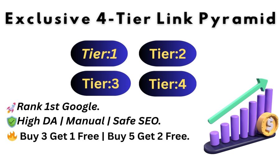 Exclusive 4-Tier Link Pyramid SEO Service &ndash; Rank 1st on Google with Safe & Powerful Backlinks