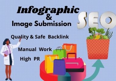 Top 20 Infographic submission on high DA & PA sharing sites permanent backlinks quality 
