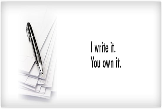 I will ghostwrite quality content for your article, project, ebook, etc