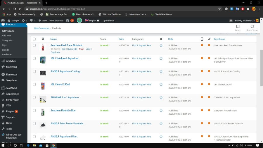 I will add products to your wordpress woocommerce website