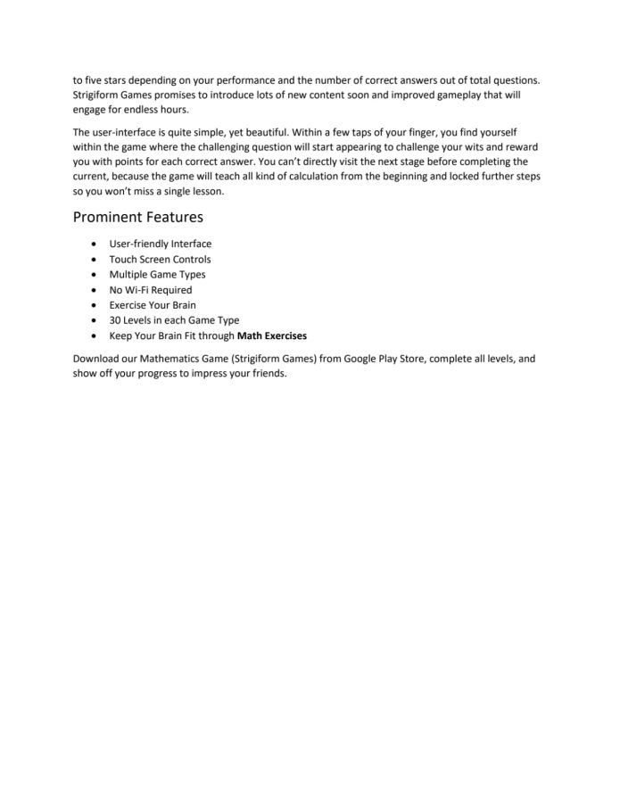 I will write descriptions for your android and ios games with aso