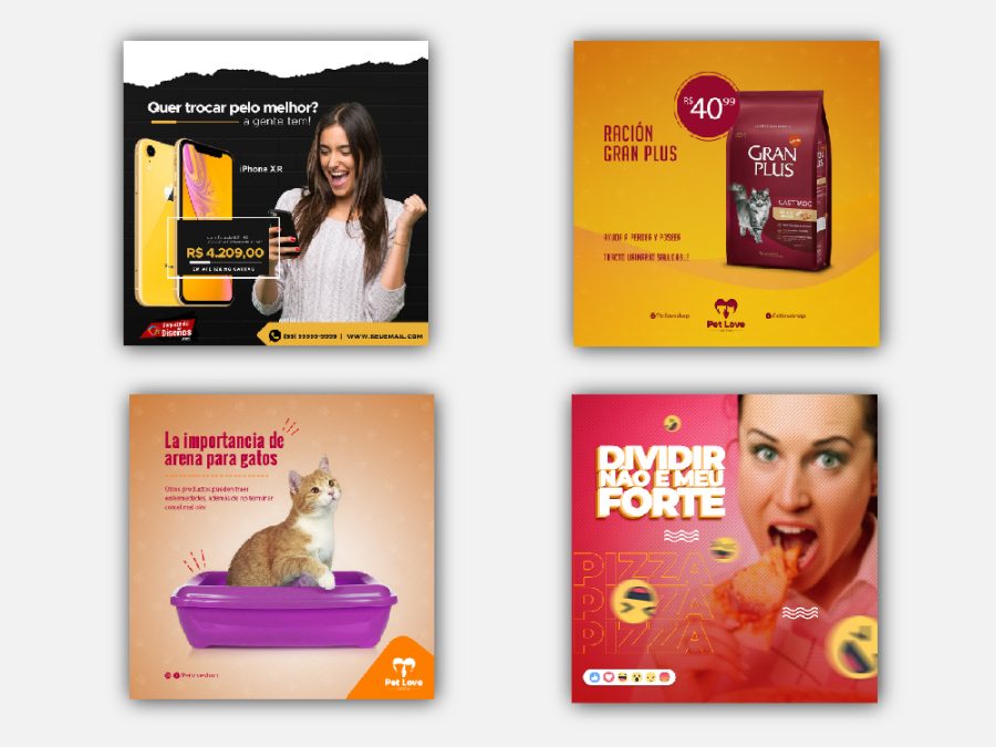 I will attractive social media post design