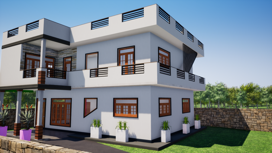 I will do the best 3d drawing for your house interior or exterior.