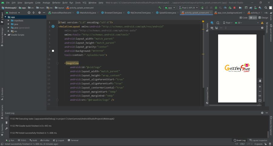 Convert your Website into An Android and IOS Application 