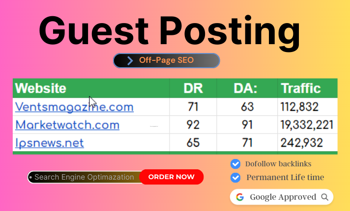 I'll provide do-follow links on Market Watch