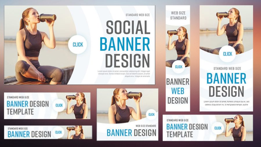 I will design website banner ads, header image, and blog image