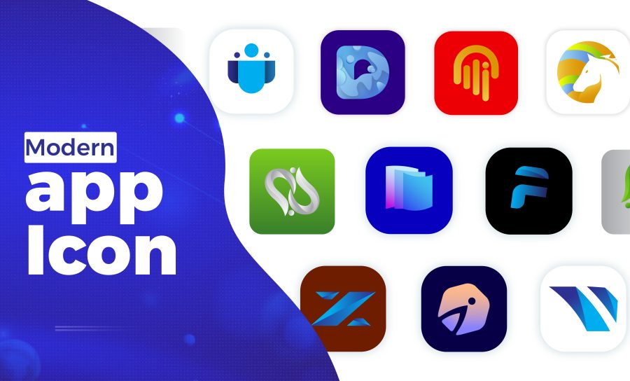 I will design modern exclusive startup attractive app icon and logo
