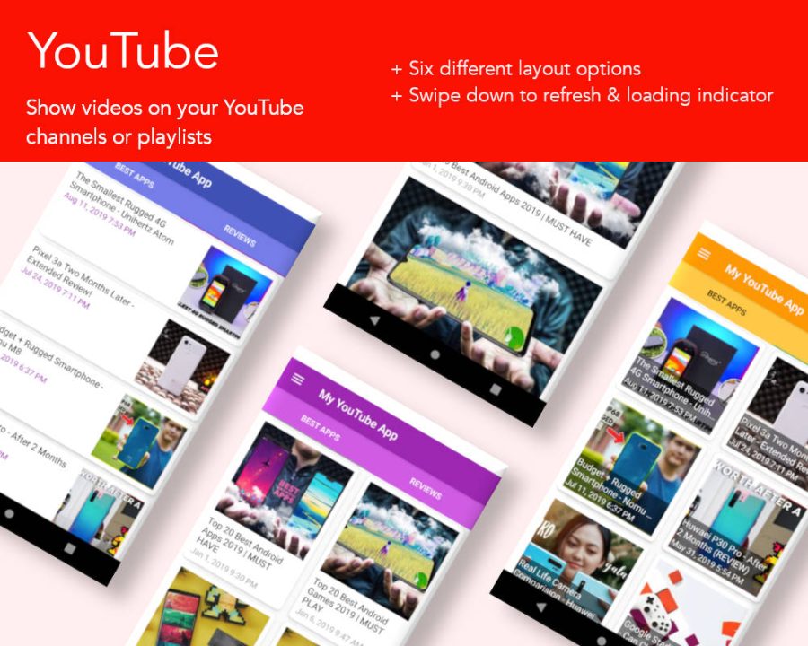 Convert Website, Blog,WordPress E-commence Site, YouTube Chanel To Android App